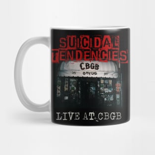 sucial tendencies live at cbgb Mug